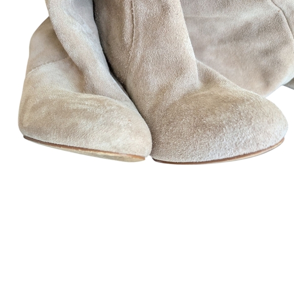 Steve Madden Sagan Suede Tall Knee Boots Tan sz 7.5 - Picture 6 of 9